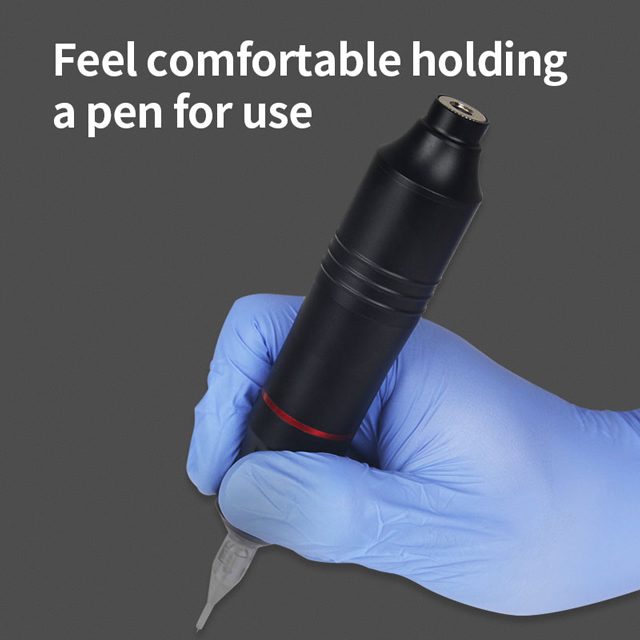 Cartridge Rotary Tattoo Pen Professional Japan 10W Motor Tattoo Machine Maquina De Tatuar With DC5.5 Jack