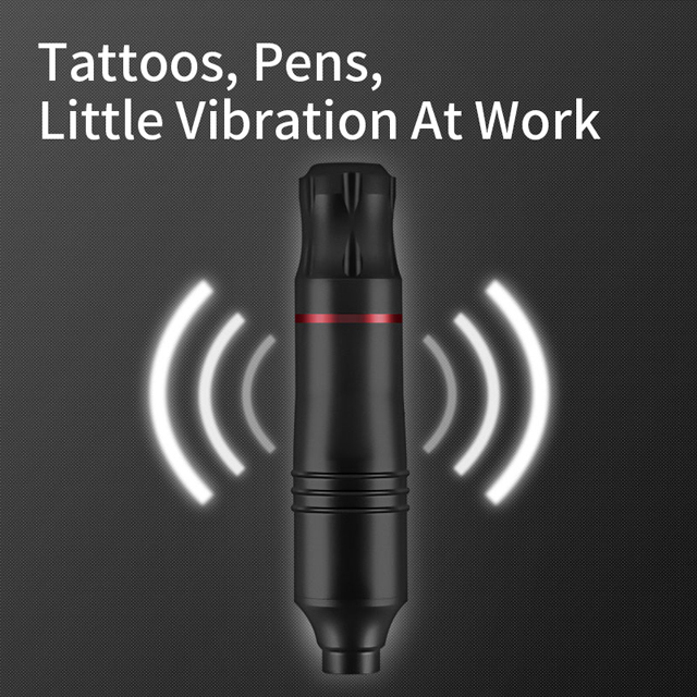 Cartridge Rotary Tattoo Pen Professional Japan 10W Motor Tattoo Machine Maquina De Tatuar With DC5.5 Jack
