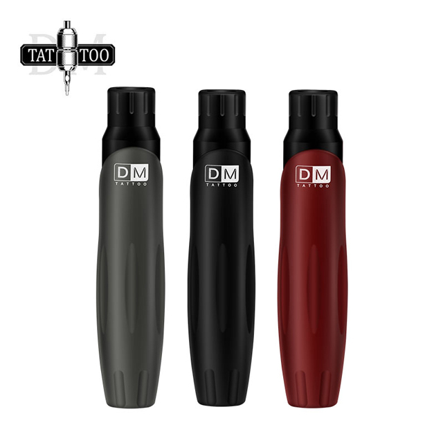 DM Rotary Tattoo Pen Aircraft Aluminum Strong Motor CNC Process Cartridge Tattoo Machine For Shader Liner