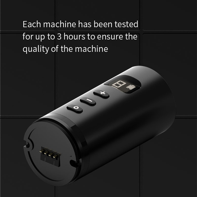 Wireless Rotary Tattoo Pen 1800mhA 3 Lithium Battery Rechargeable Tattoo Machine