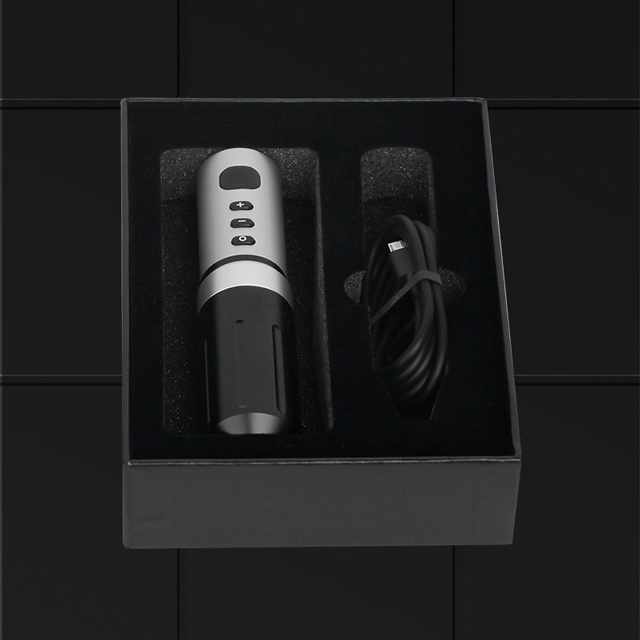 Wireless Rotary Tattoo Pen 1800mhA 3 Lithium Battery Rechargeable Tattoo Machine