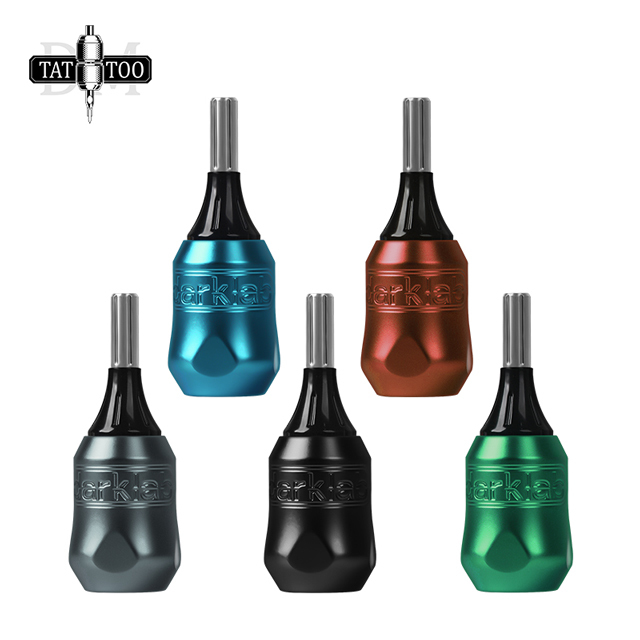 Hot Sale Super Darklab Cartridge Tattoo Grips Aluminum Alloy Adjustable Cartridge Needle Grips With Needles Bar Supply