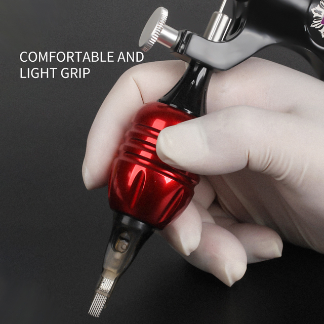 Adjustable Cartridge Tattoo Needle Grips Aluminum Alloy Tattoo Grips For Cartridge Tattoo Machine