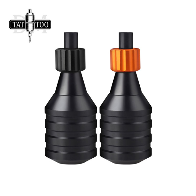 Hot Sale Cartridge Tattoo Grips Professional 32MM Aluminum Alloy Adjustable Cartridge Needle Grips With Needles Bar Supply