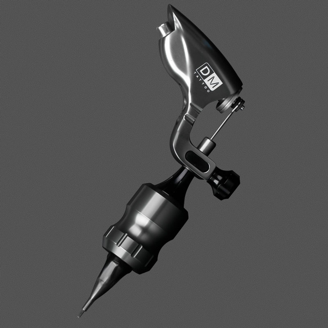 Professional Rotary Tattoo Gun Carved CNC Strong Motor RCA Connector Tattoo Machine For Shader Liner
