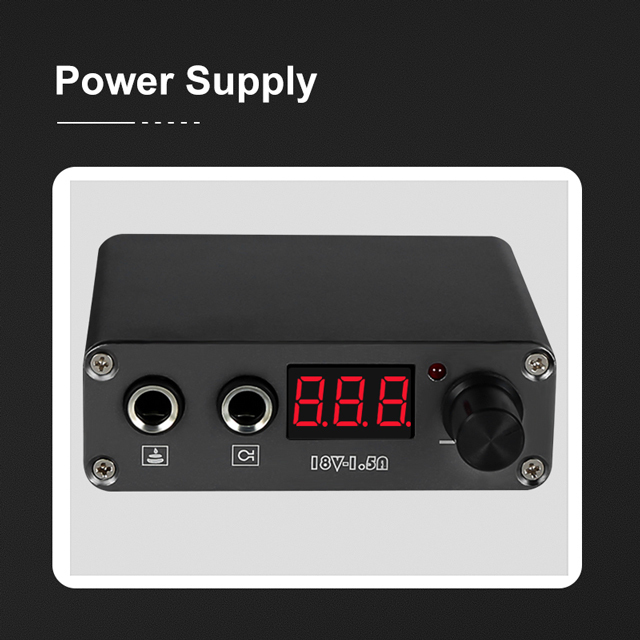 Complete Tattoo Kit LCD Power Supply Cartridge Needles Set Permanent Makeup Tattoo Machine Kit For Starter Tattoo Artists