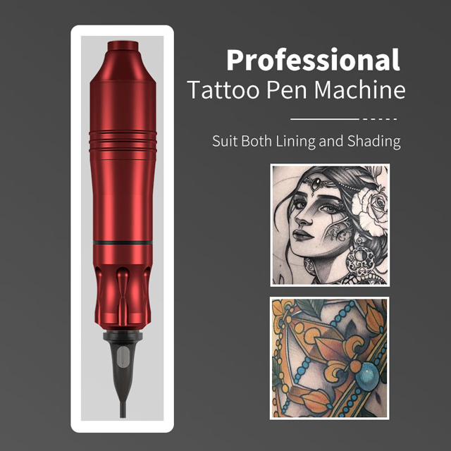 Complete Tattoo Kit LCD Power Supply Cartridge Needles Set Permanent Makeup Tattoo Machine Kit For Starter Tattoo Artists