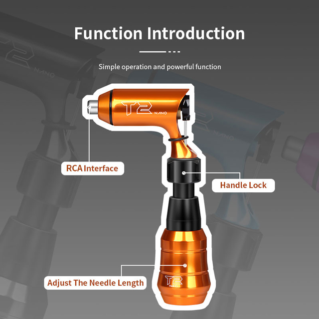 High Quality Tattoo Machine Imported Motor Space Alumiunm Rotary Tattoo Gun For Tattoo Artists