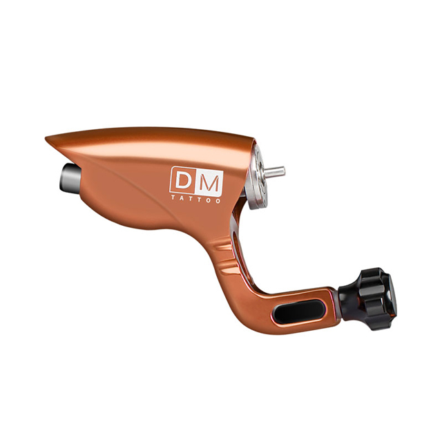 Professional Rotary Tattoo Gun Carved CNC Strong Motor RCA Connector Tattoo Machine For Shader Liner