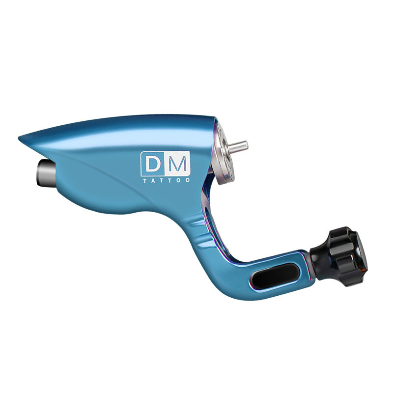 Professional Rotary Tattoo Gun Carved CNC Strong Motor RCA Connector Tattoo Machine For Shader Liner