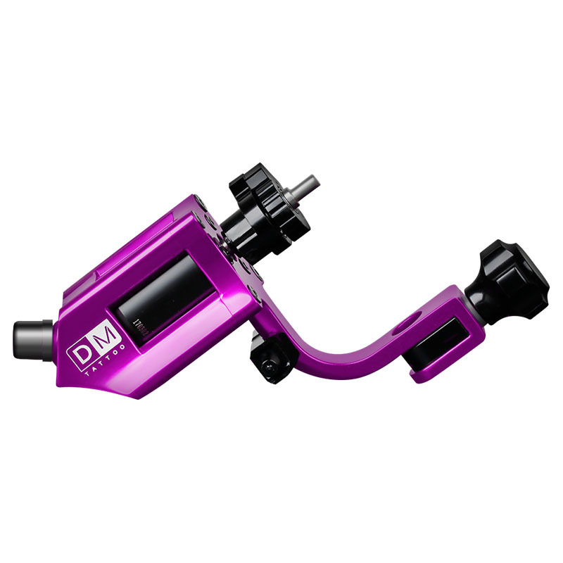 Professional RCA Connector Rotary Tattoo Gun Carved CNC Powerful Motor Tattoo Machine For Tattoo Artists