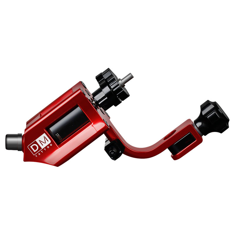 Professional RCA Connector Rotary Tattoo Gun Carved CNC Powerful Motor Tattoo Machine For Tattoo Artists