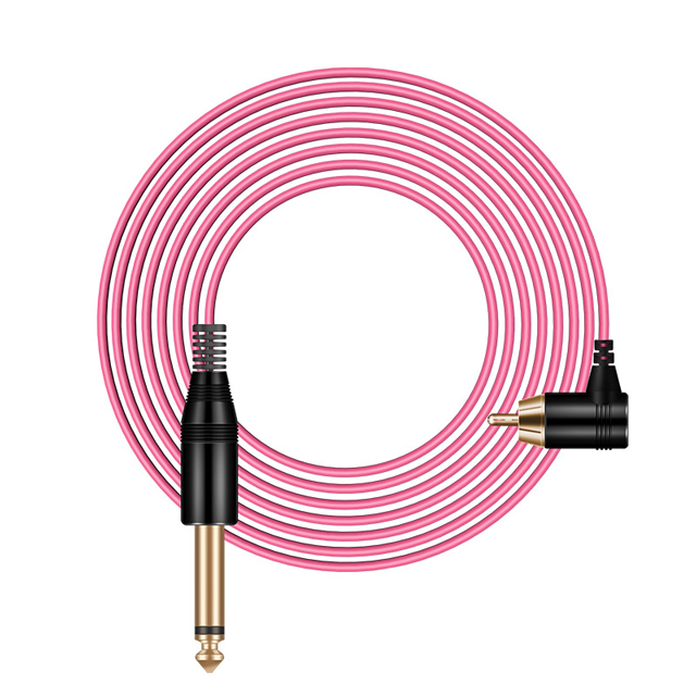 High Quality Tattoo Clip Cord RCA Power Cord 2M Soft Silicone Tattoo Cable For Tattoo Machine