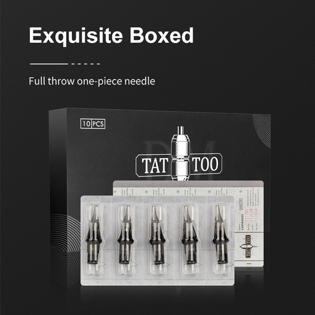 Complete Tattoo Kit LCD Power Supply Cartridge Needles Set Permanent Makeup Tattoo Machine Kit For Starter Tattoo Artists