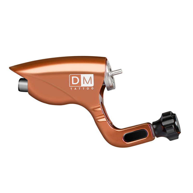 Professional Rotary Tattoo Gun Carved CNC Strong Motor RCA Connector Tattoo Machine For Shader Liner