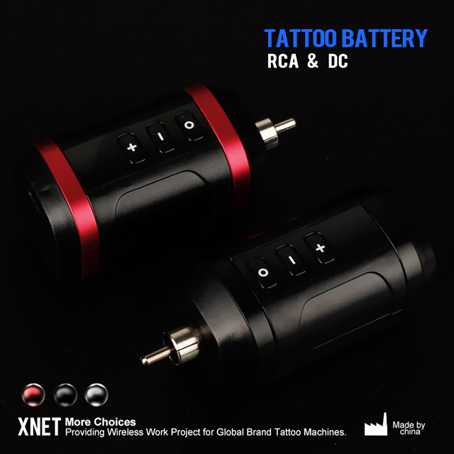 Wireless Tattoo Power Supply RCA DC Connector Fast Charge Battery Tattoo Supplies For Rotary Tattoo Machine