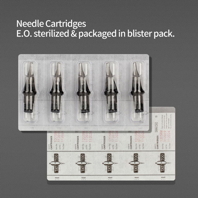 10pcs CartridgeTattoo Needles #12 Standard RM Disposable Sterilized Safety Tattoo Needle For Tattoo Machine