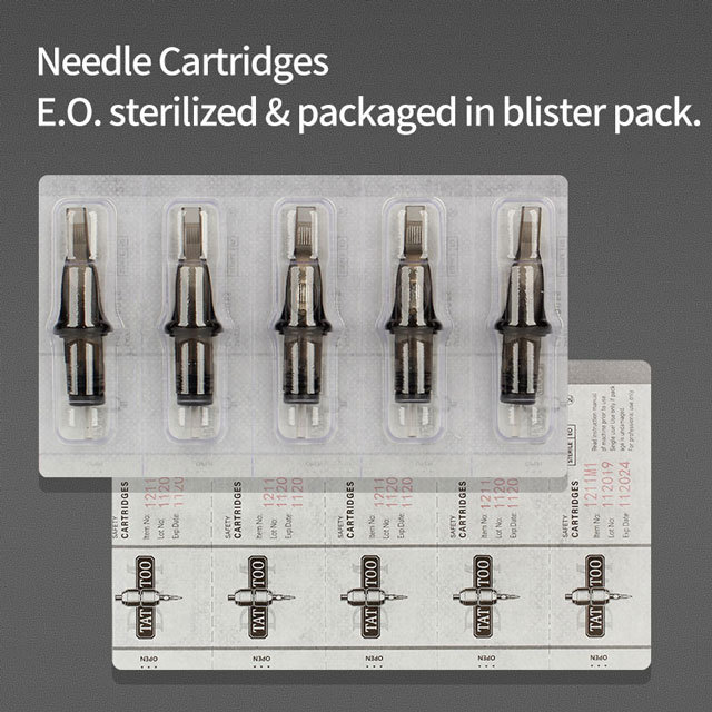 #12 standard 0.35mm Cartridge Tattoo Needles 10pcs  Disposable Sterilized  Tattoo Needle