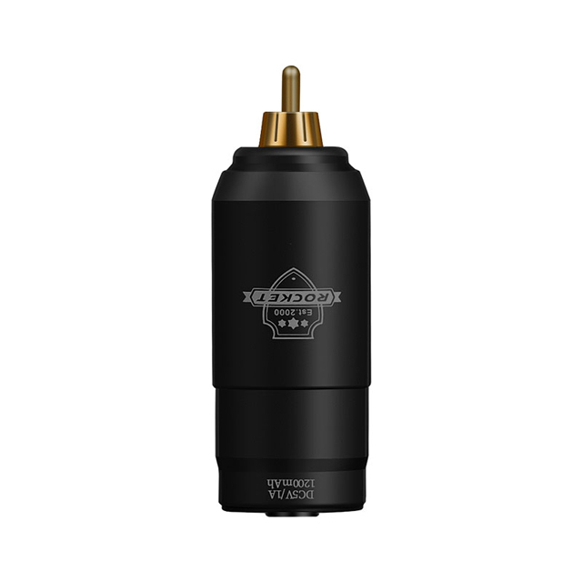 Rechargeable Wireless Tattoo Power Supply RCA Connector 1200mAh Mini Rocket Tattoo Supplies For Rotary Tattoo Machine