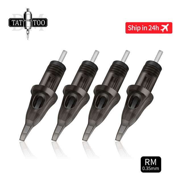 10pcs CartridgeTattoo Needles #12 Standard RM Disposable Sterilized Safety Tattoo Needle For Tattoo Machine