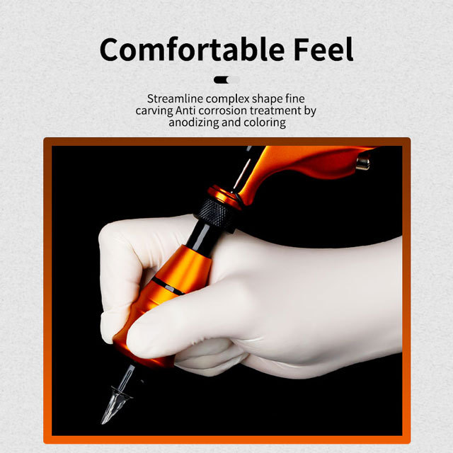 New Arrivals Tattoo Machine Space Alumiunm RCA Interface Rotary Tattoo Gun For Tattoo Artists