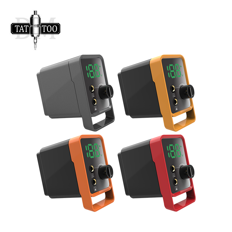 Newest Digital Tattoo Power Supply Professional LCD Tattoo Machine Power Supply With Power Cord