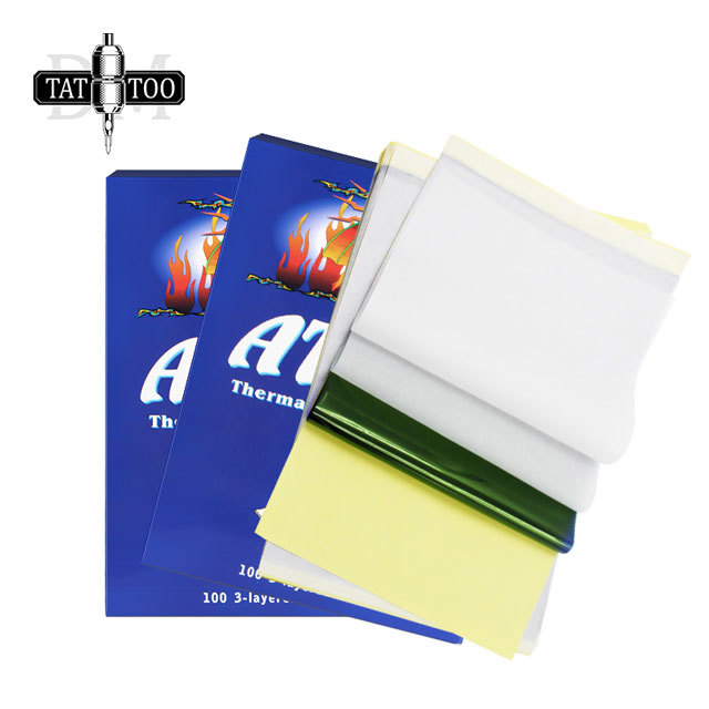 100pcs Tattoo Transfer Paper A4 Size Tattoo Stencil Transfer Paper For Tattooists