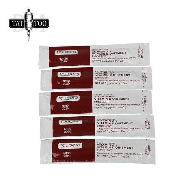 100pcs Tattoo Repair Cream Vitamin Ointment A&D Anti Tattoo Scar Repair Gel Aftercare Tattoo Cream