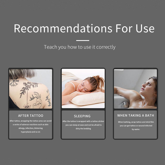 Waterproof Tattoo Film Aftercare Protective Skin Healing Tattoo Adhesive Bandages Repair Tattoo Accessories
