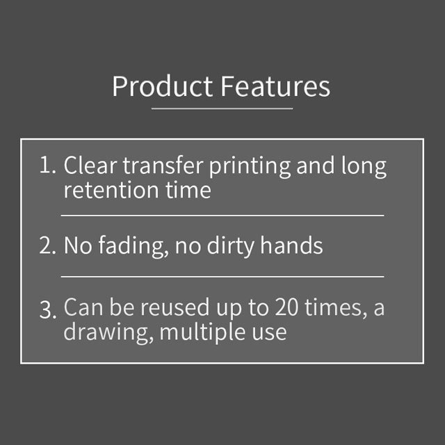 100pcs Spirit Tattoo Transfer Paper A4 Size Free Hand Thermal Copier Stencil Paper For Tattooists