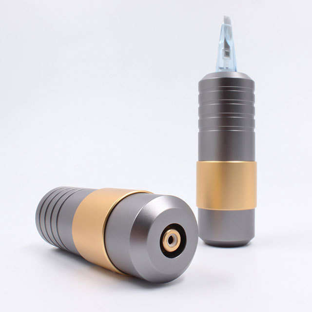 Short Rotary Tattoo Machine Professional Import Motor RCA Connector Cartridge Tattoo Pen