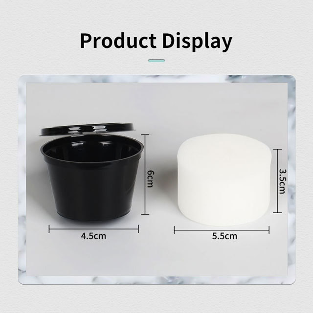 18pcs Disposable Cleaning Tattoo Cup Caps Tattoo Clean Supplies Dip Foam Rinse Dip Caps Cups For Tattoo Needles