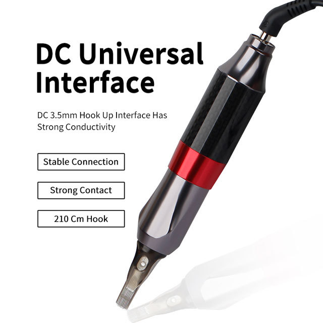 Professional Rotary Tattoo Machine Imported Powerful Motor Permanent Cartridge Tattoo Pen For Shader Liner