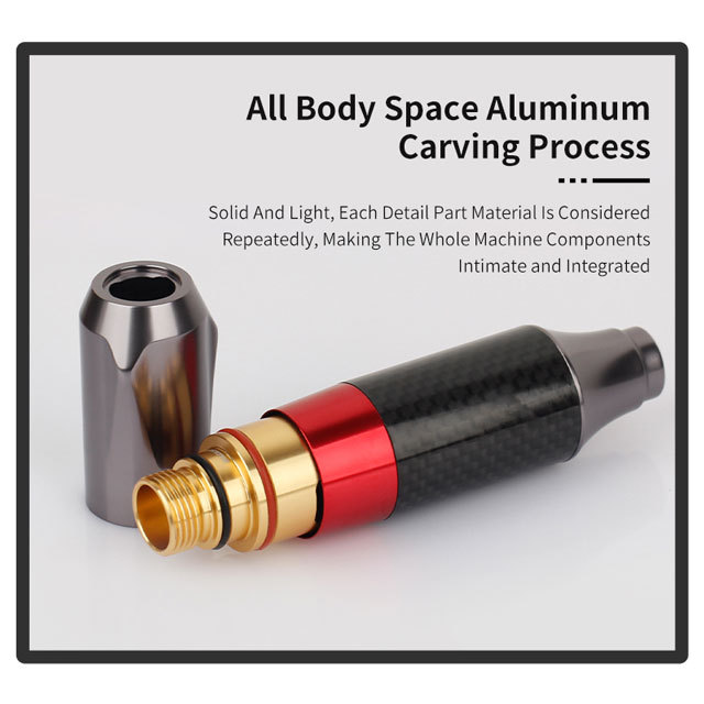 Professional Rotary Tattoo Machine Imported Powerful Motor Permanent Cartridge Tattoo Pen For Shader Liner