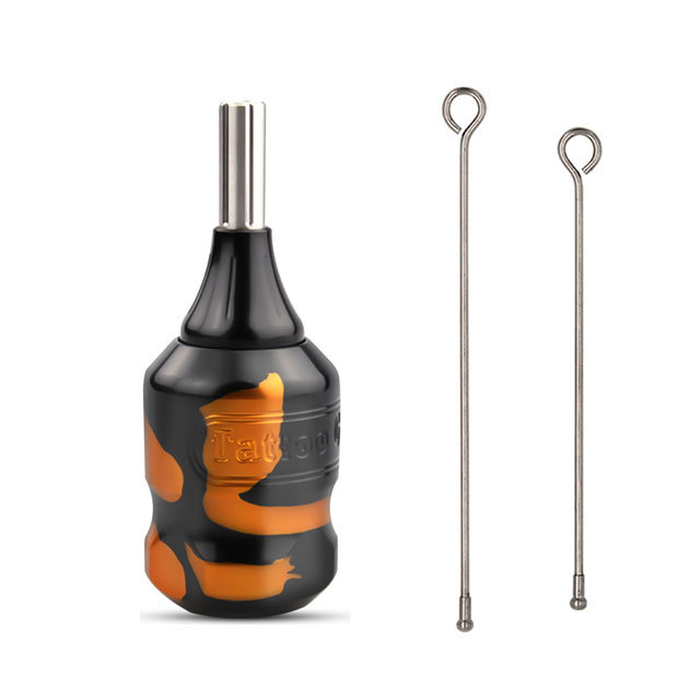 Professional Tattoo Grip Adjustable Stainless Steel Cartridge Tattoo Tube With Needle Bar For Cartridge Tattoo
