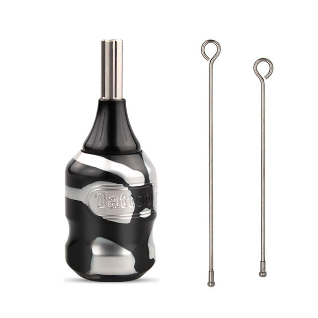 Professional Tattoo Grip Adjustable Stainless Steel Cartridge Tattoo Tube With Needle Bar For Cartridge Tattoo