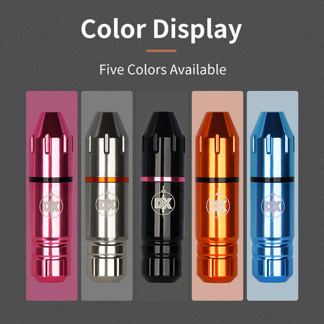 Professional Rotary Tattoo Machine Space Aluminum Imported Motor RCA Interface Tattoo Pen For Tattoo Artist