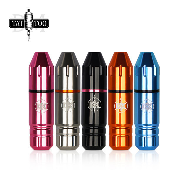 Professional Rotary Tattoo Machine Space Aluminum Imported Motor RCA Interface Tattoo Pen For Tattoo Artist