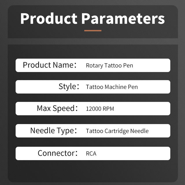 Professional Rotary Tattoo Machine Space Aluminum Imported Motor RCA Interface Tattoo Pen For Tattoo Artist