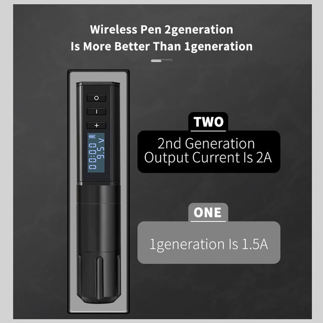 Wireless Tattoo Pen Lithium Battery Oneness Machine Professional Coreless Motor Rechargeable Tattoo Machine