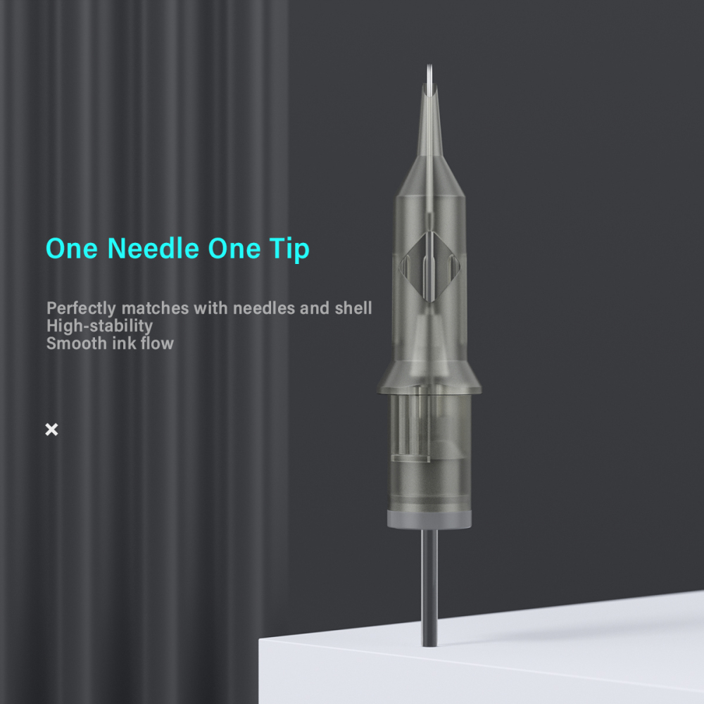 20pcs Disposable Tattoo Needles RL/RM/M1/RS GHOST SPIDER Cartridge Tattoo Needle