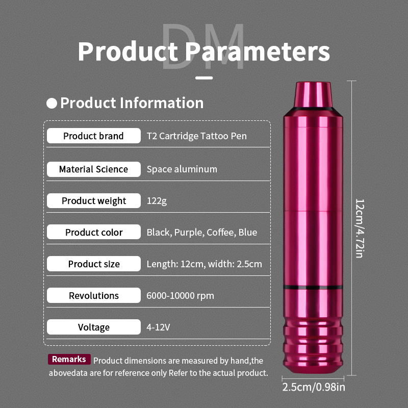 Newest portable Permanent Makeup pen professional RCA Connection Tattoo pen