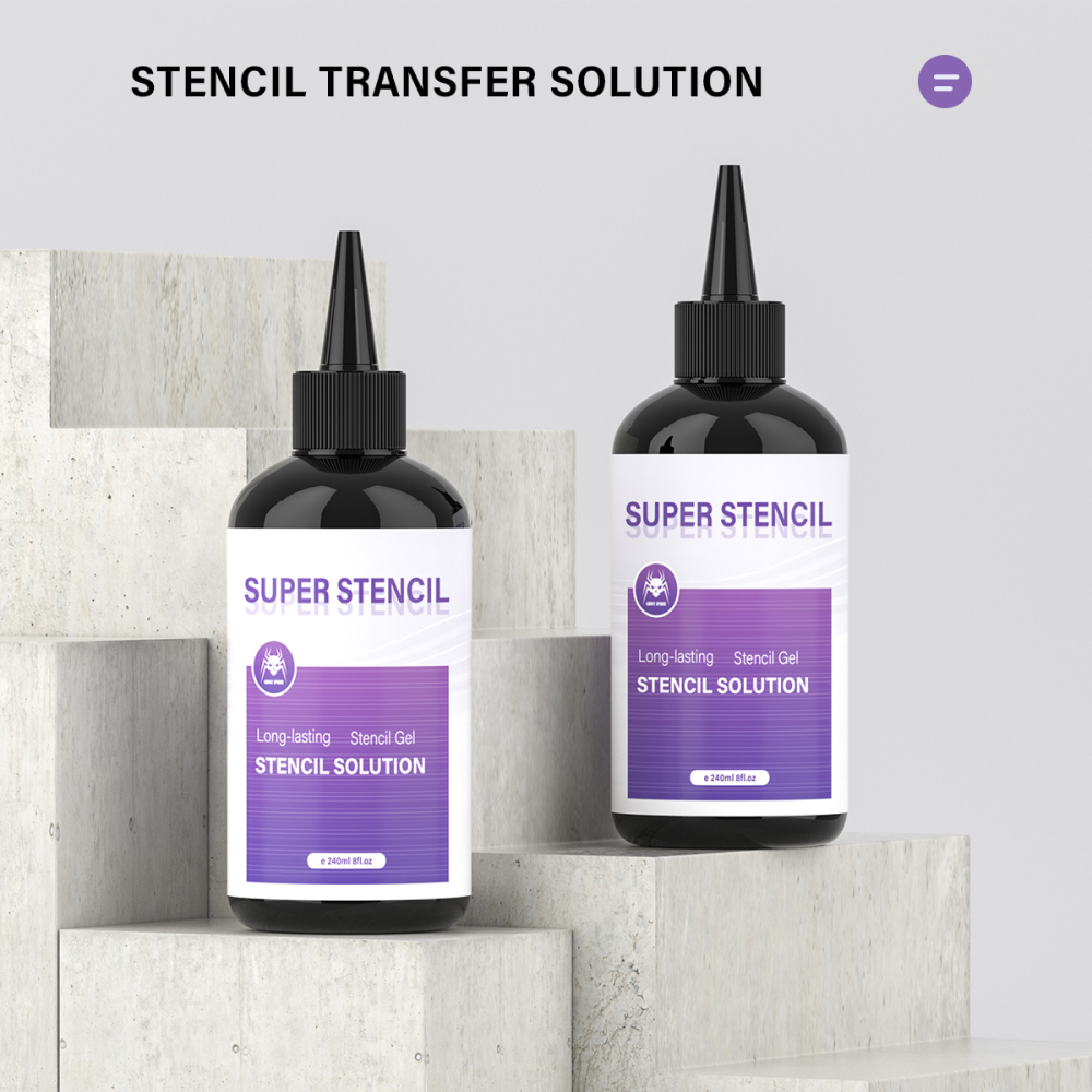 8oz  Ghost Spider Tattoo Transfer Cream Tattoo Transfer Gel  stencil Long-lasting tattoo accessories