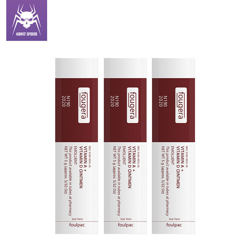 100Pcs Tattoo Aftercare Cream Emollient  Vitamin A&D Ointment Heal Anti Scar Permanent Makeup Tattoo  Supplies