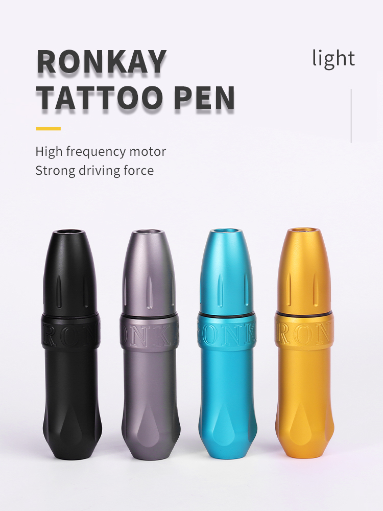 RONKAY Tattoo Machine high quality RCA Connection Rotating tattoo pen for tattoo
