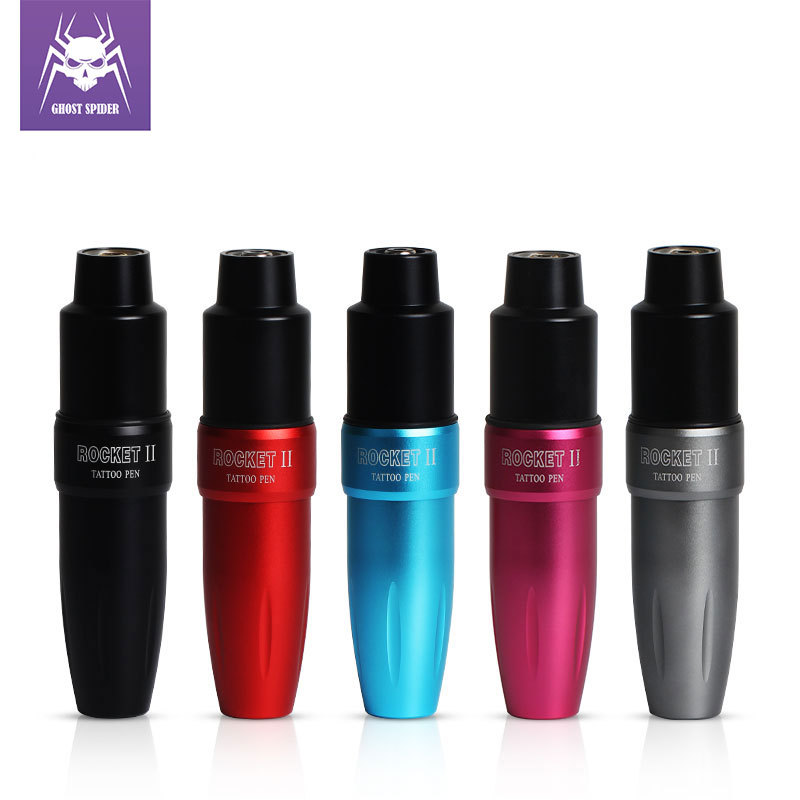 Professional Rocket ‖ Tattoo Machine RCA Connection Iron Core Motor tattoo pen