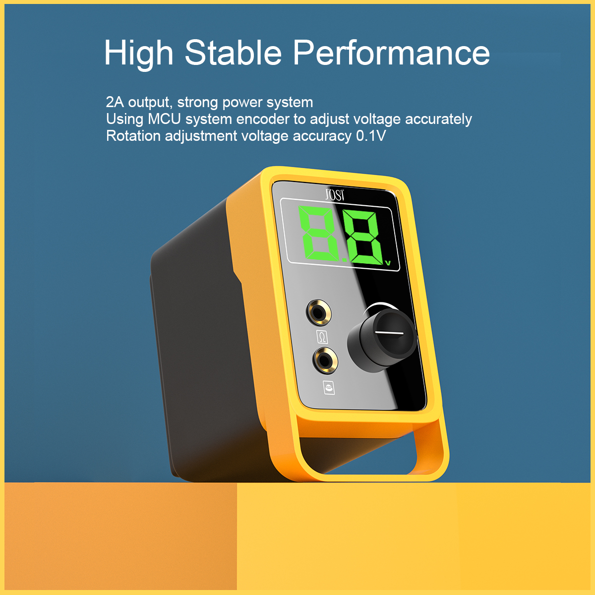 Portable Mini LCD Tattoo Power Supply for Coil & Rotary Tattoo Machines