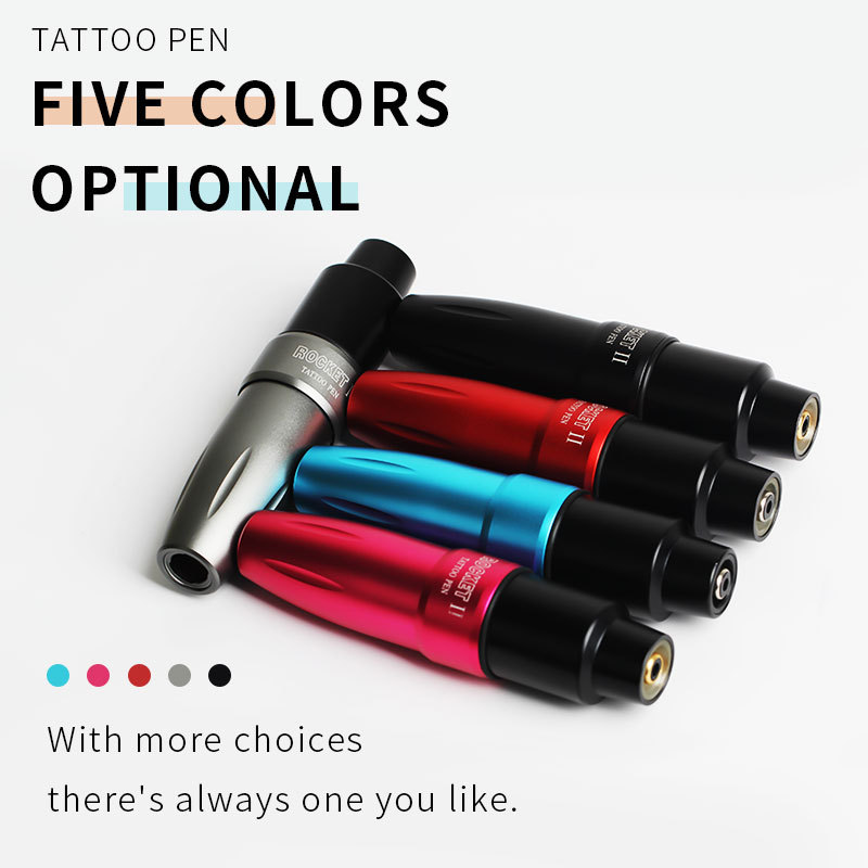 Professional Rocket ‖ Tattoo Machine RCA Connection Iron Core Motor tattoo pen