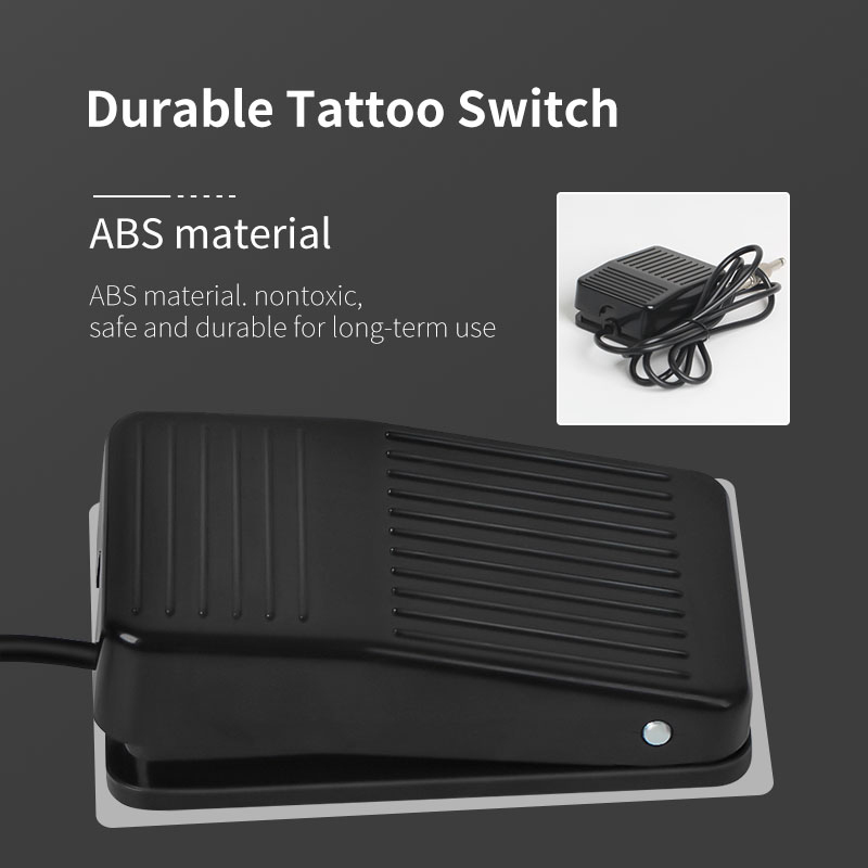 Rotary  Tattoo Pen Kit LCD Power Foot Pedal Tattoo Machine set