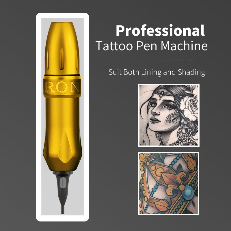 Rotary  Tattoo Pen Kit LCD Power Foot Pedal Tattoo Machine set